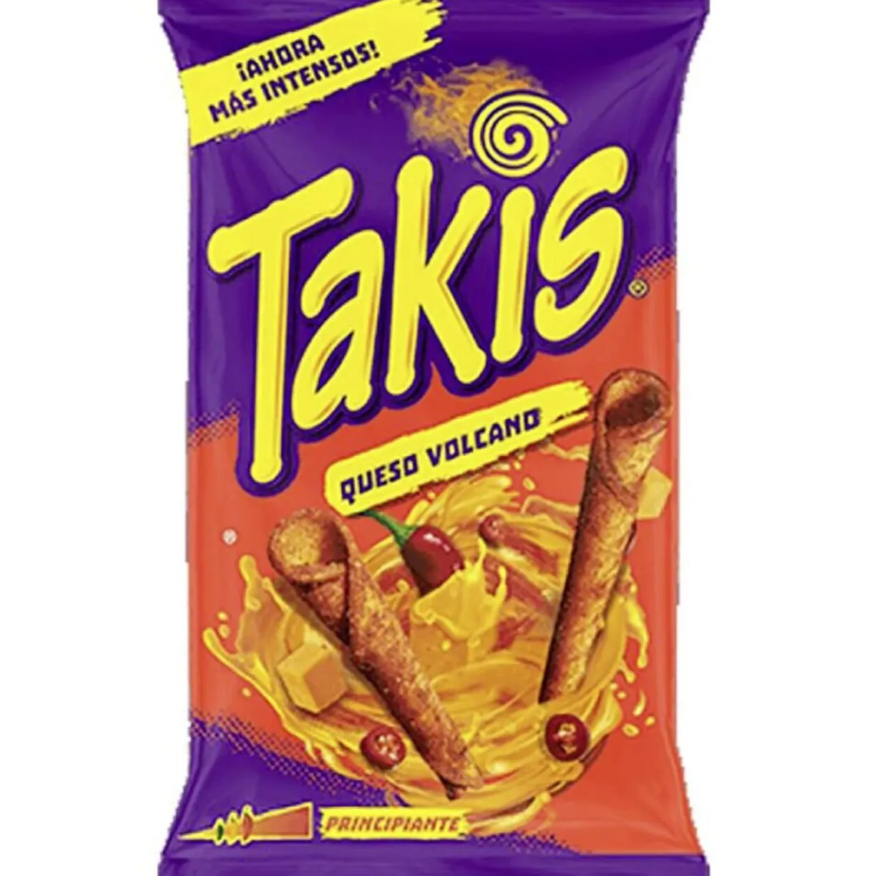 Tortillas roulées Takis queso volcano goût fromage épicé 100gr