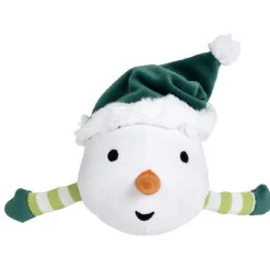 Tête bonhomme de neige animé