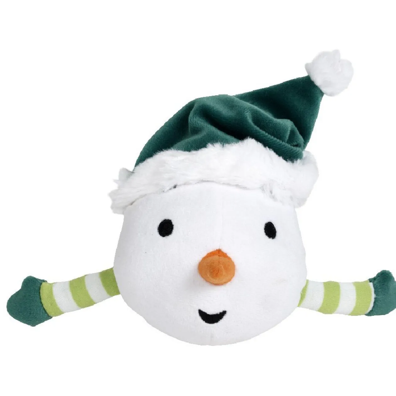 Tête bonhomme de neige animé