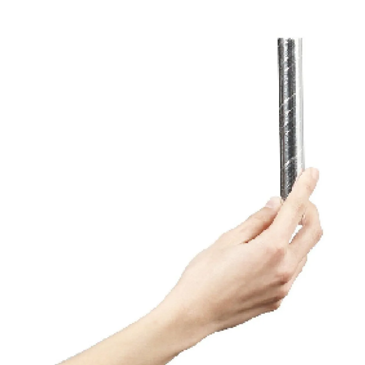 Tube à confettis noir doré