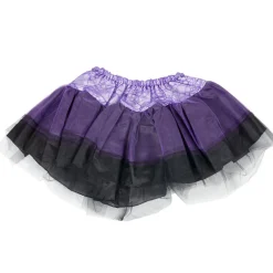 Tutu noir et violet Halloween femme
