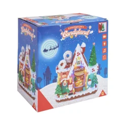 Usine à donuts animée lumineuse et musicale 22x13xH21,5cm