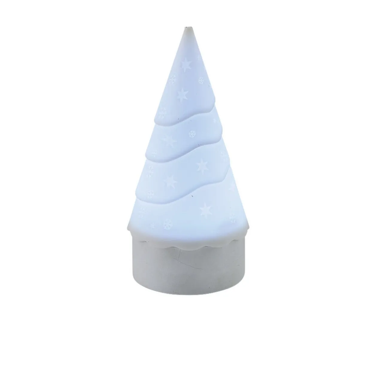 Veilleuse musicale led multicolore forme sapin de Noël