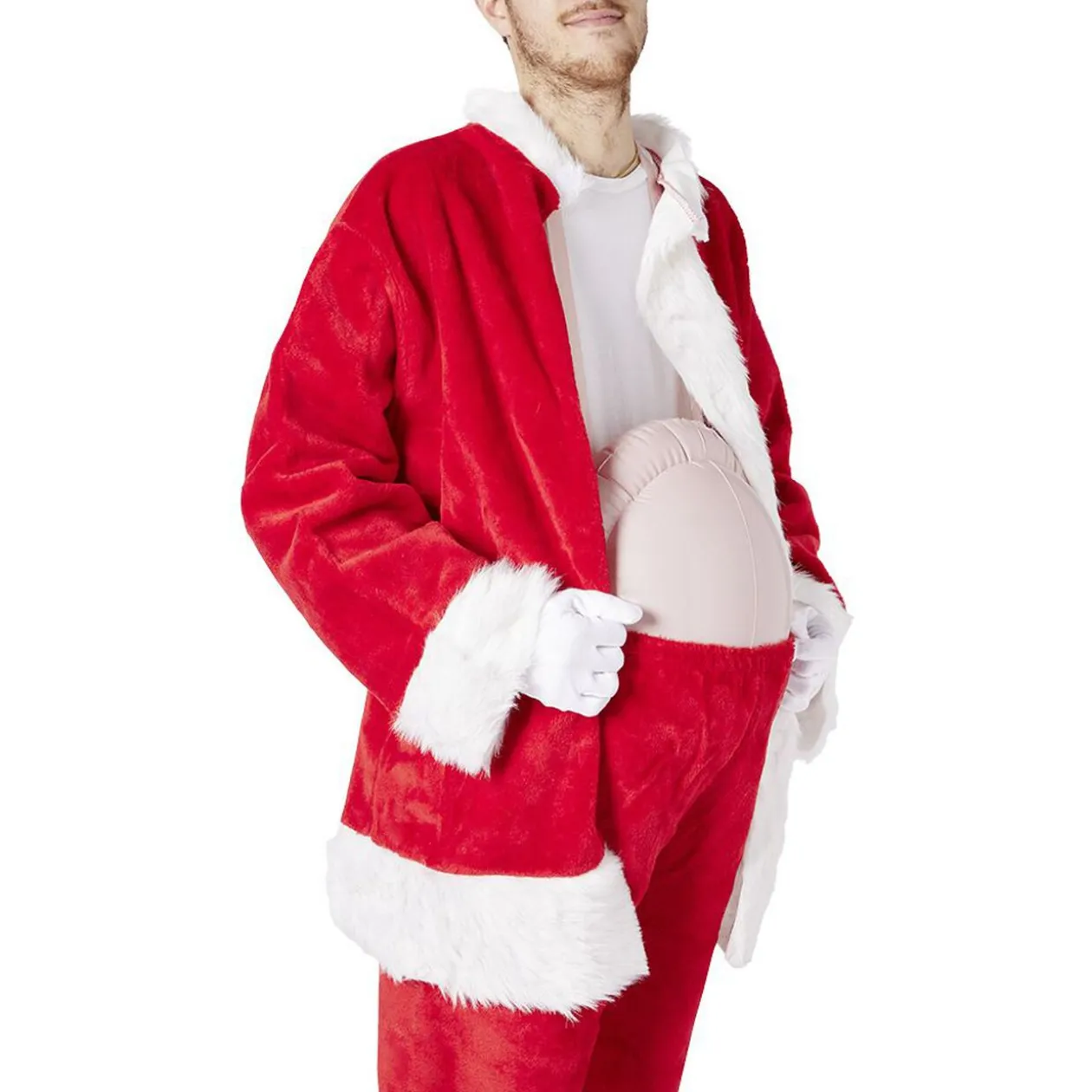 Ventre factice gonflable Père Noël