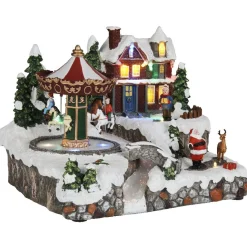 Village animé lumineux