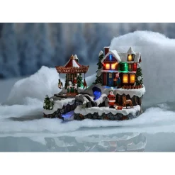 Village animé lumineux