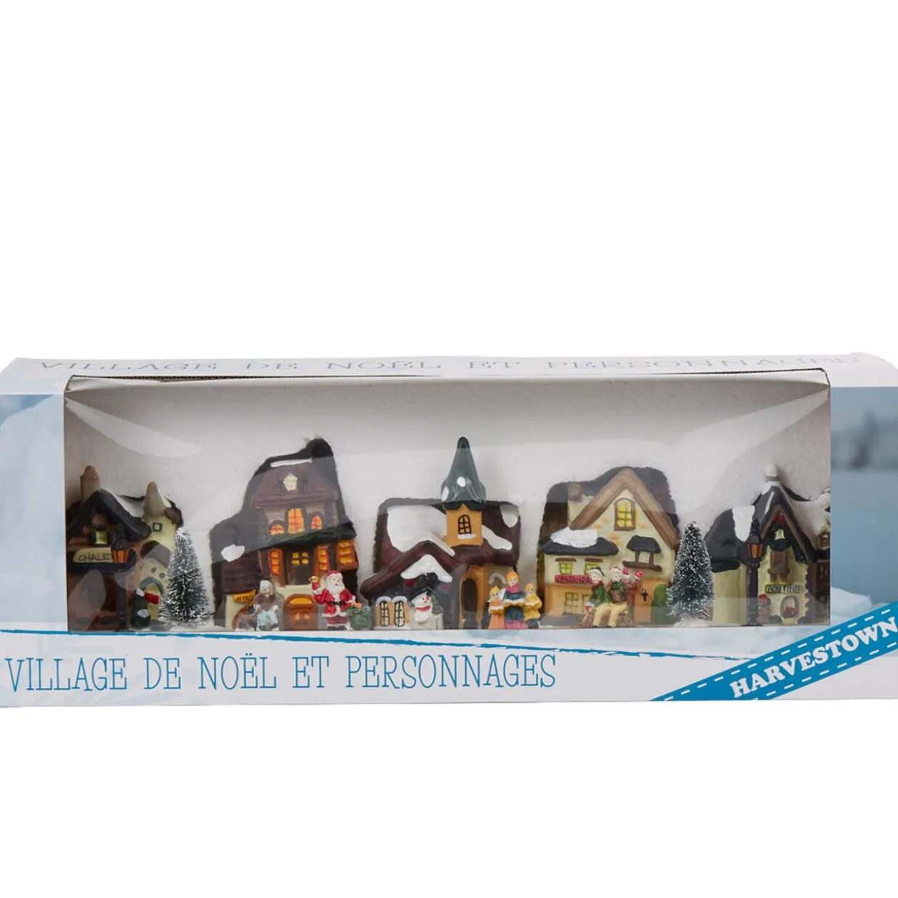Village de Noël personnage céramique