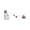 Village de Noël téléphérique animé 16 LED multicolore fixe