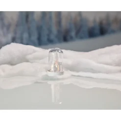 Village et clocher lumineux effet enneigé 1 LED